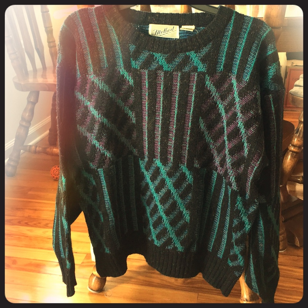 wool sweater. comfy!